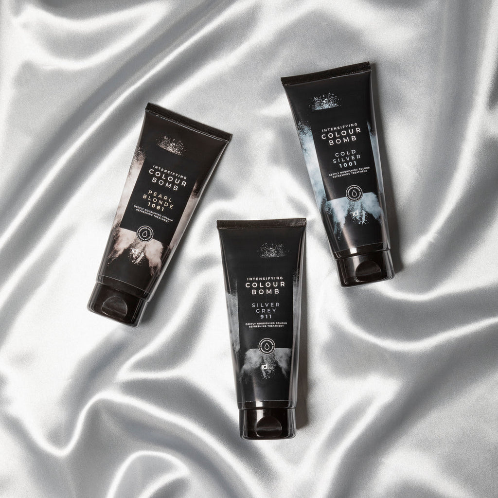 IDHAIR COLOUR BOMB COLD SILVER 1001
